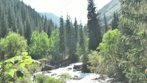mountain river, Turgen,