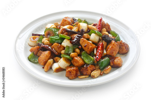 kung pao chicken, chinese food