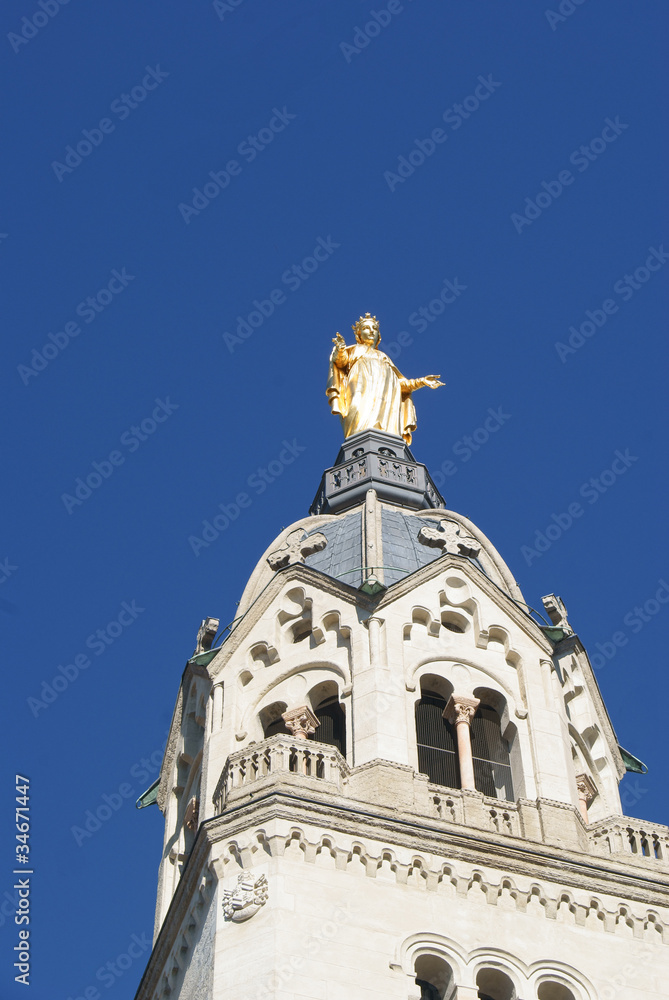 Fototapeta premium Marie du haut de Fourvière