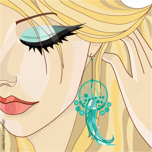 Girl with Earring