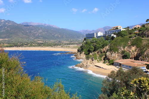 Village de Propriano en Corse