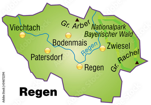 Landkreis Regen variante 4