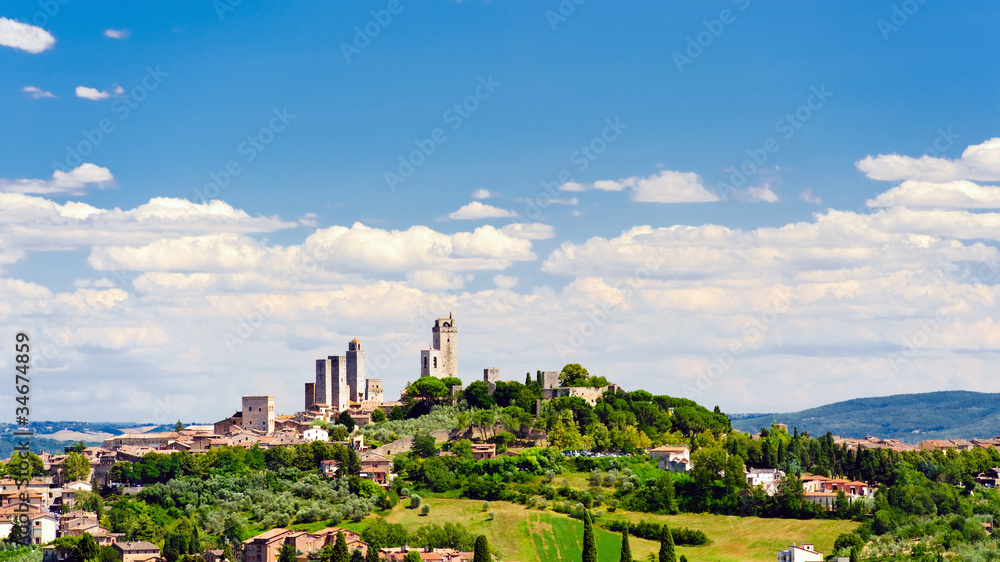San Gimignano in der Toscana