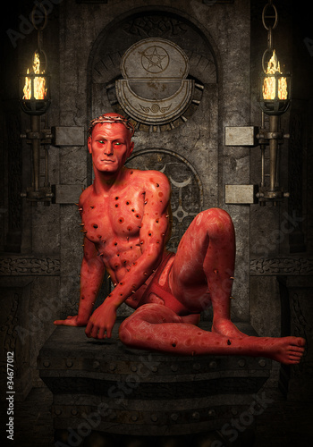 Foto demon red demigod