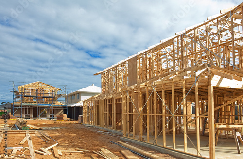 New home construction framing