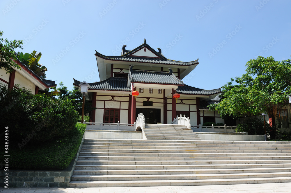 China traditional style building China traditional style building