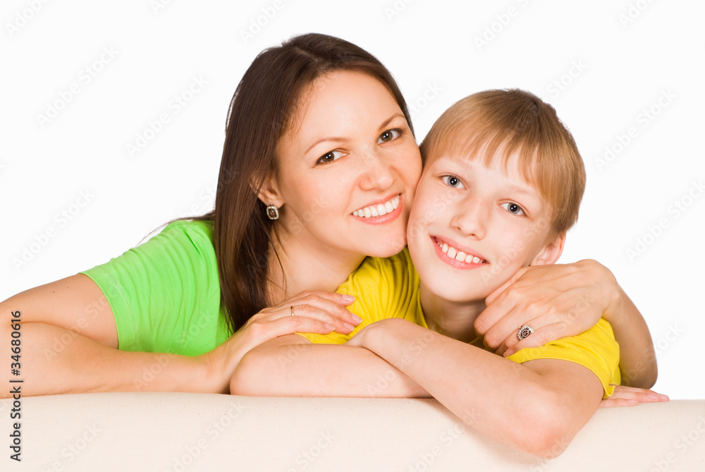 mom and son mom and son