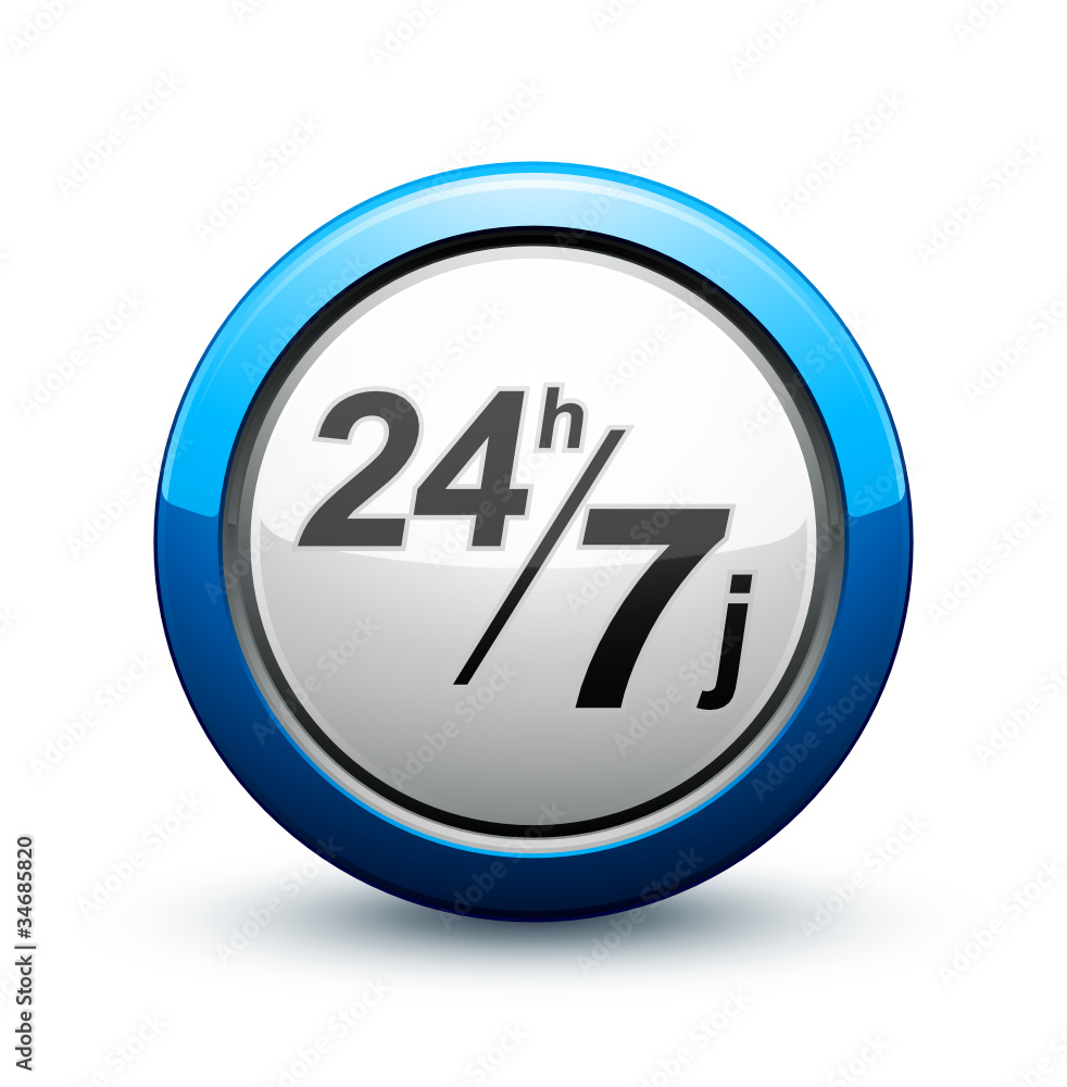 icône 24h/7j livraison icône 24h/7j livraison