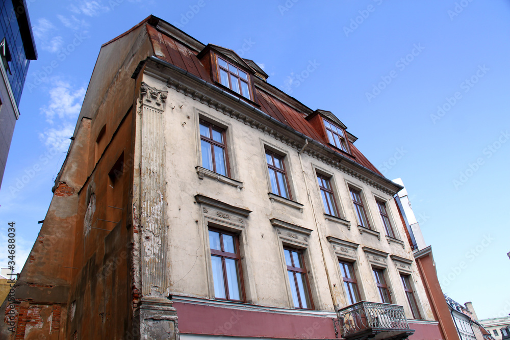 Obraz premium Riga Latvia city view