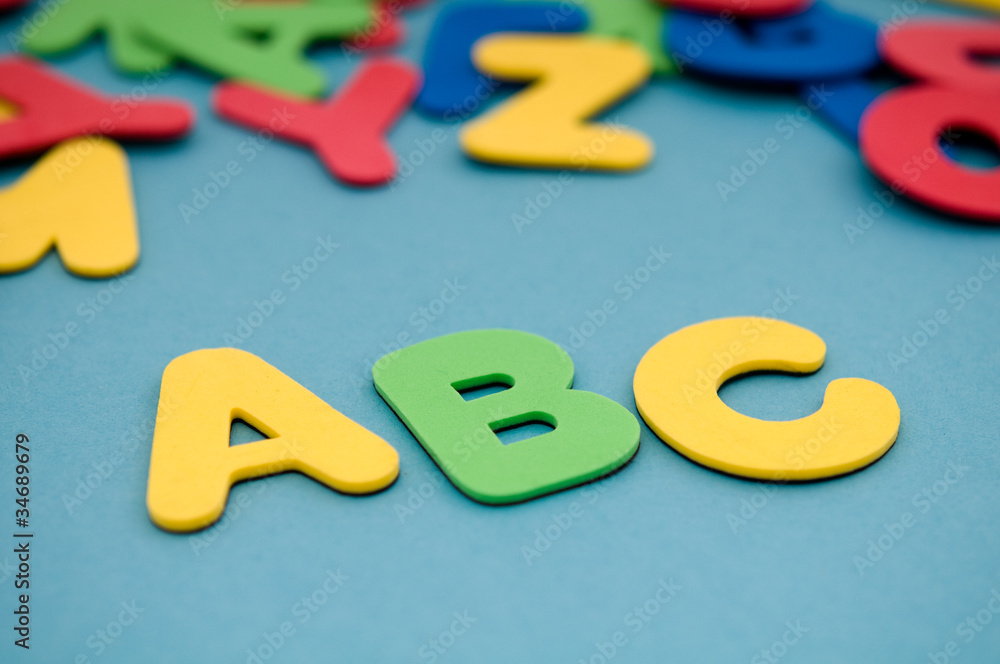 Moosgummi-ABC Moosgummi-ABC