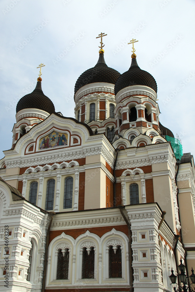 Alexander Nevsky Cathedral Orthodox in Tallin