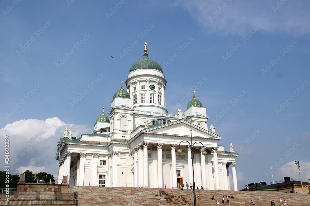 Tuomiokirkko cathedral Helsinki. Finland
