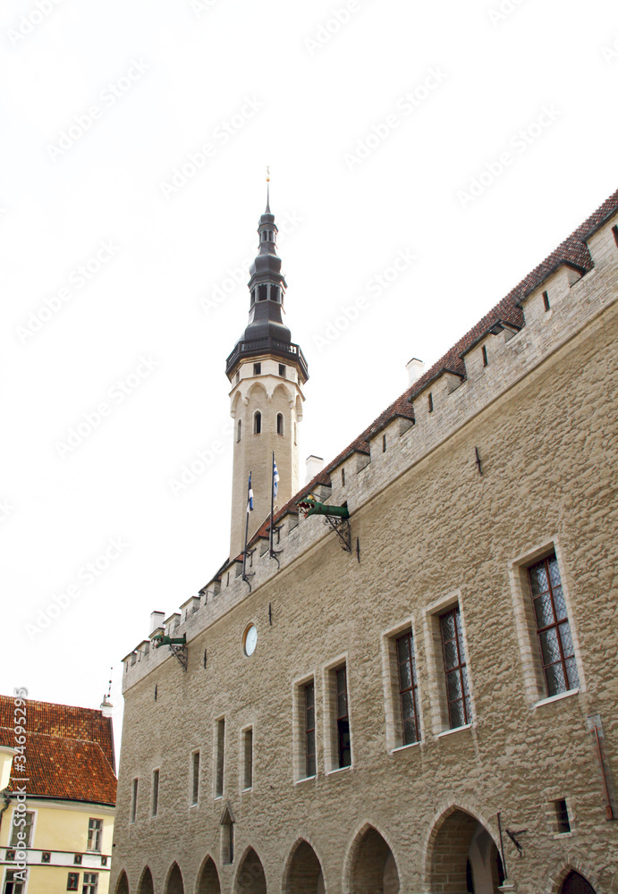 Old Thomas, a guardian of the city Tallinn, the capital of Eston