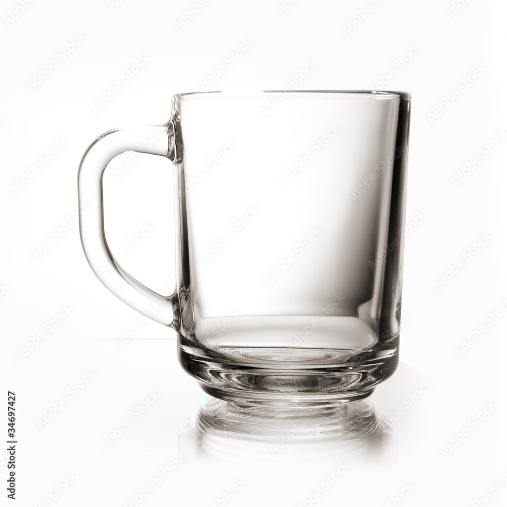 Glass cup cup of tea Glass cup cup of tea