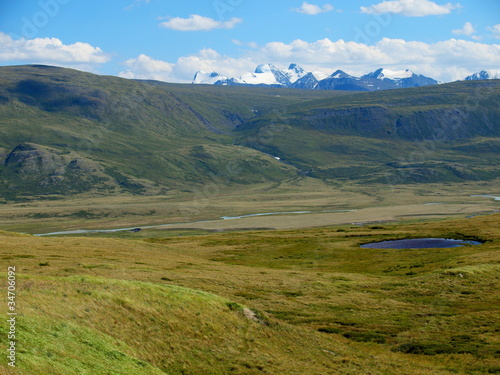 Plateau Ukok, mountain Altai photo