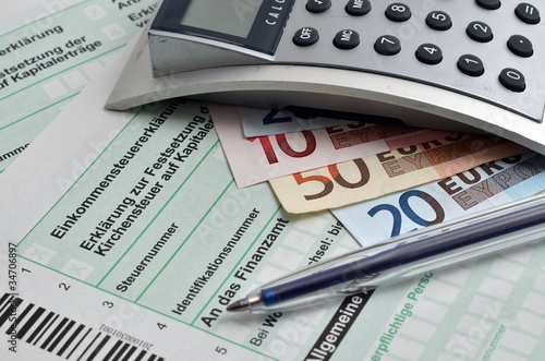 Ausfüllen der Steuererklärung