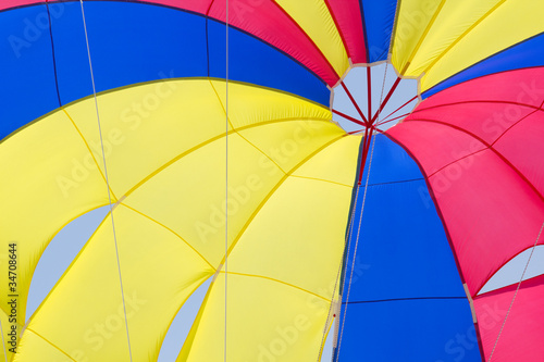 colorful parachute