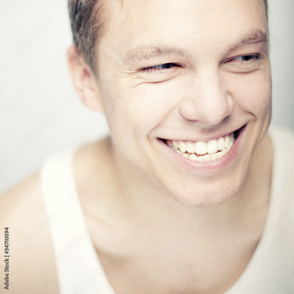 Portrait of young man Portrait of young man