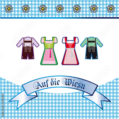 Oktoberfest Card / Auf die Wies'n