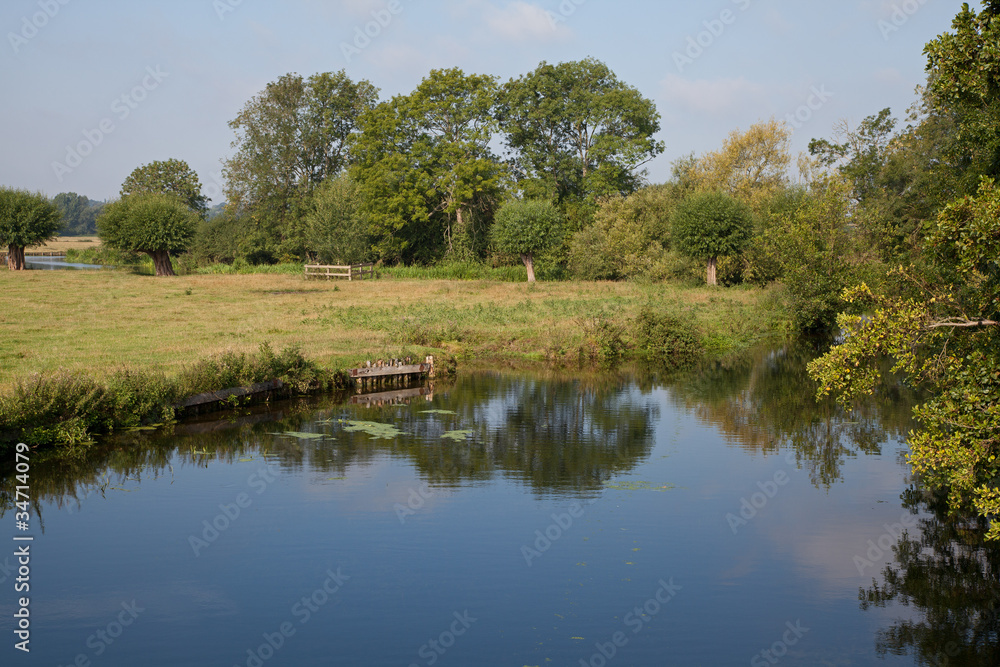 The River Stour,Suffolk,UK