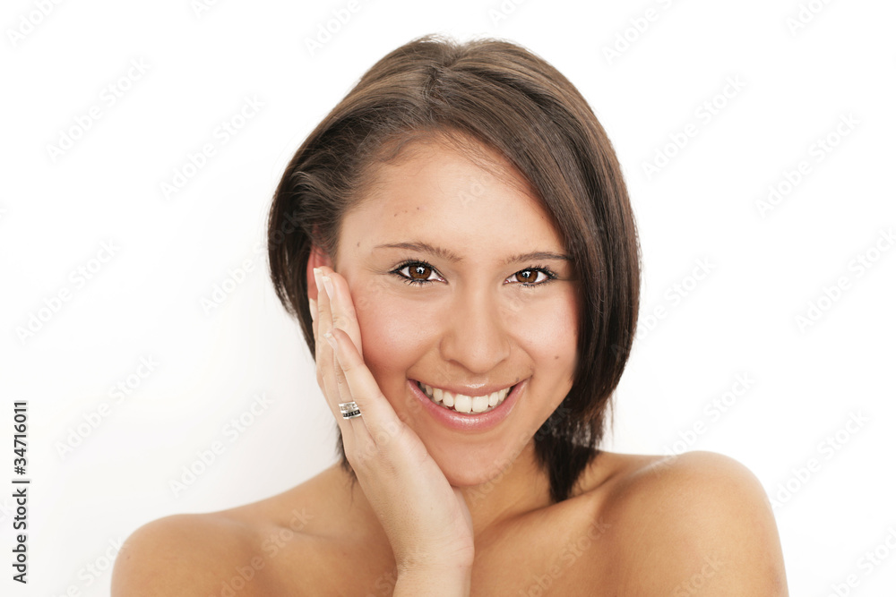 Portrait einer rassigen Frau Portrait einer rassigen Frau