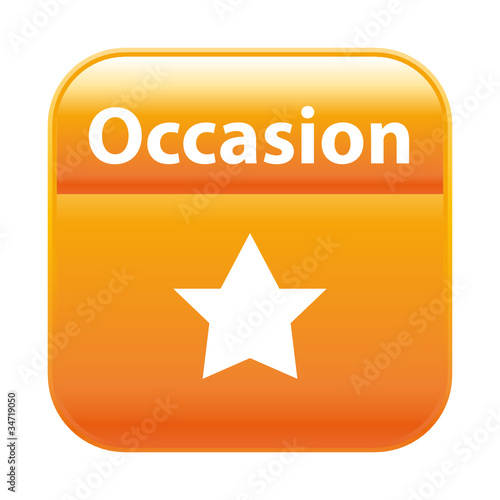 Bouton orange occasion