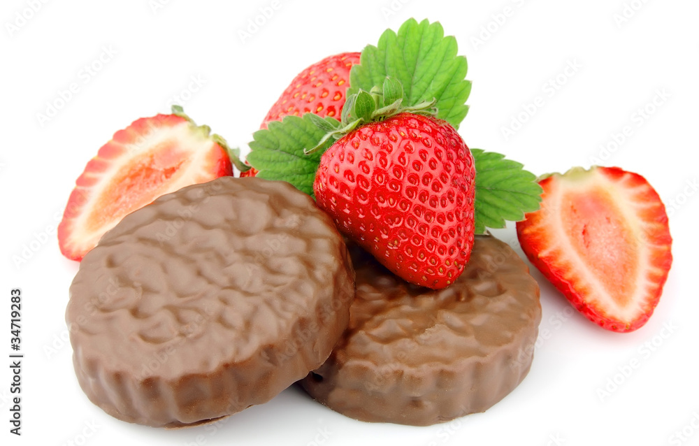 strawberry with chocolate cake strawberry with chocolate cake