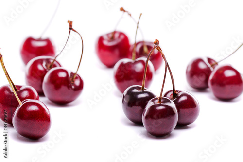 Wallpaper Mural red cherries Torontodigital.ca