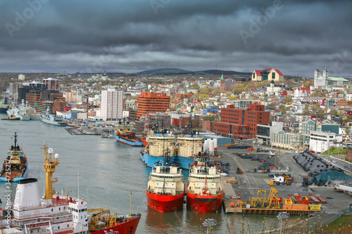 Konstfotografi St. John's Harbour, Newfoundland