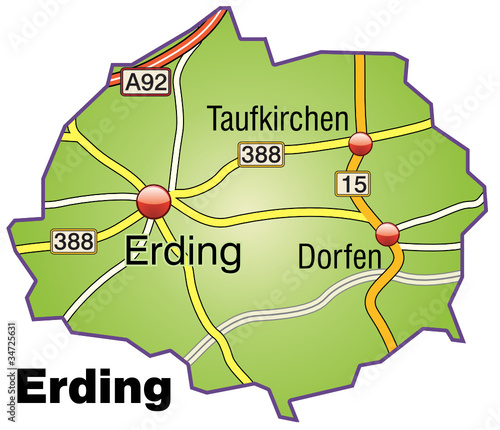 Landkreis Erding Variante 1