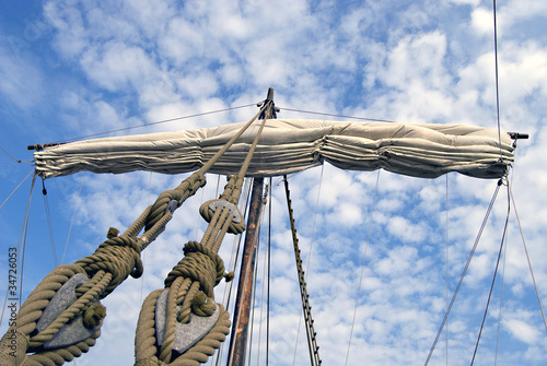 Canvas Print Mainsail