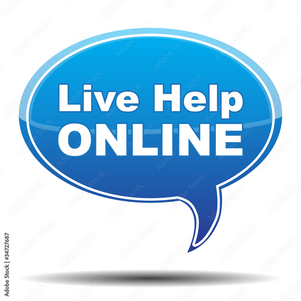 LIVE HELP ONLINE ICON LIVE HELP ONLINE ICON