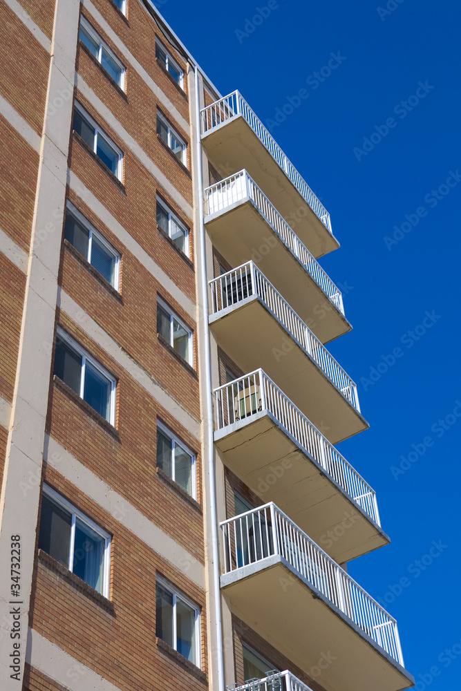 Fototapeta premium Block of flats - Apartment Building