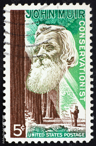 Postage stamp USA 1964 John Muir