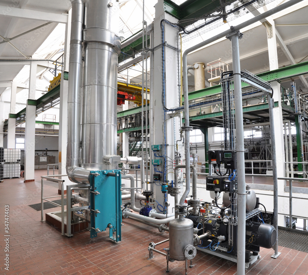 Chemical industrie // Chemiebetrieb innen Chemical industrie // Chemiebetrieb innen