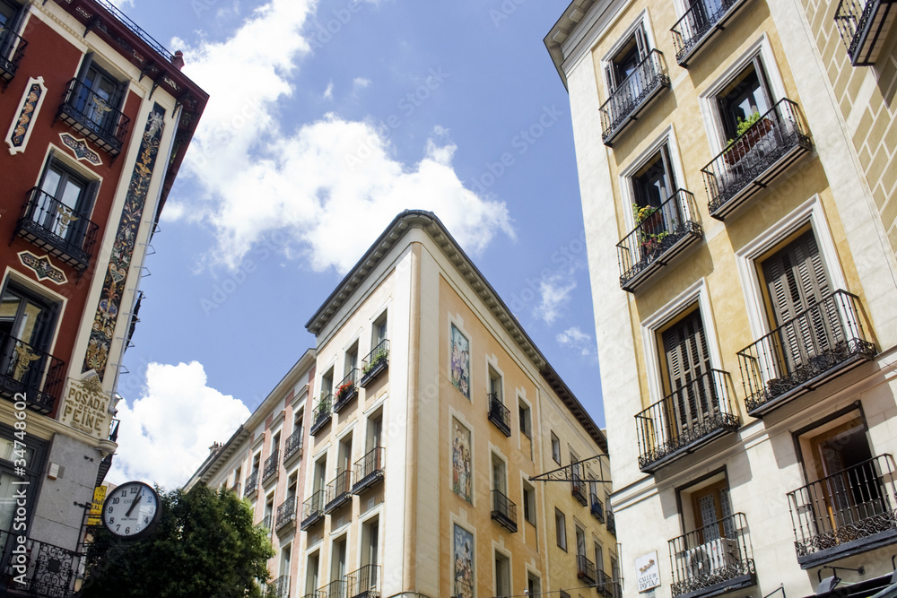 madrid balconies.spain