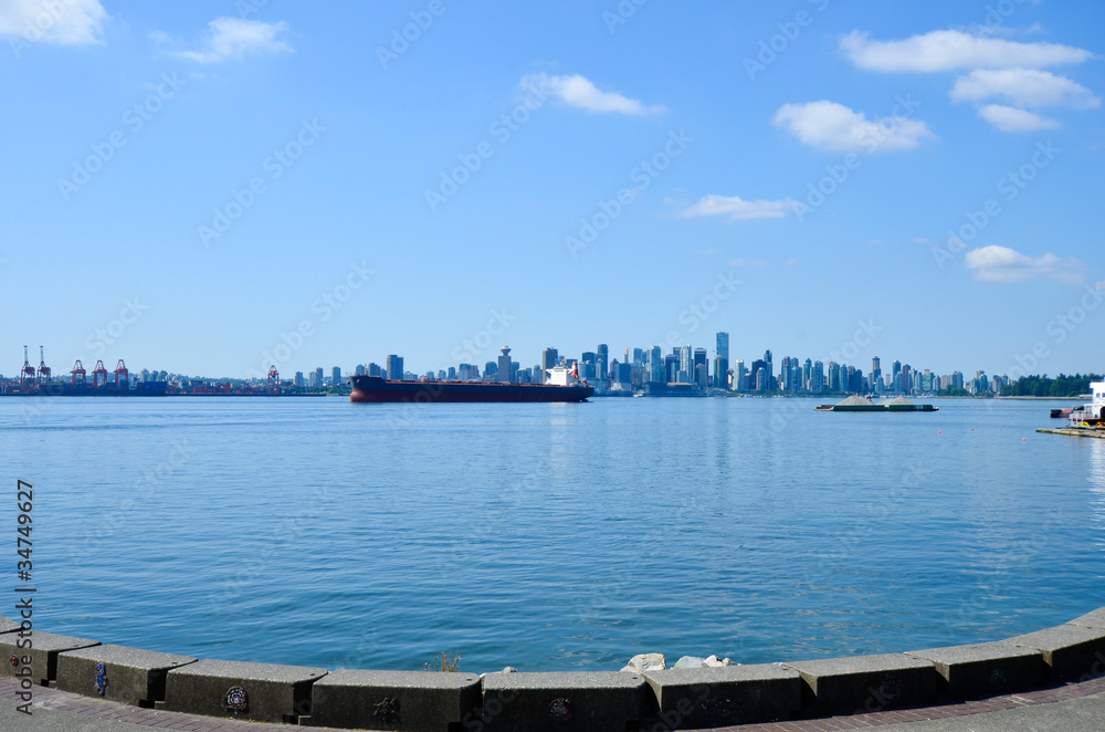 Fototapeta premium Vancouver: Skyline