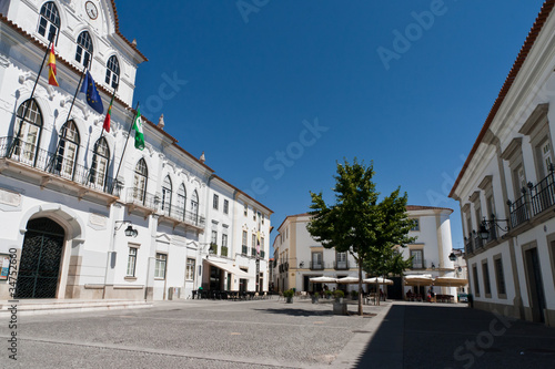 Evora Old Town in Portugal