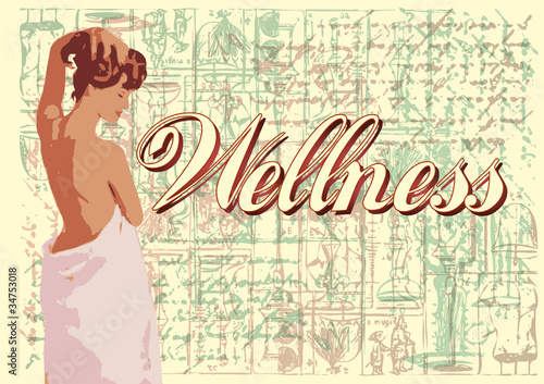 Vintage Label - Wellness photo