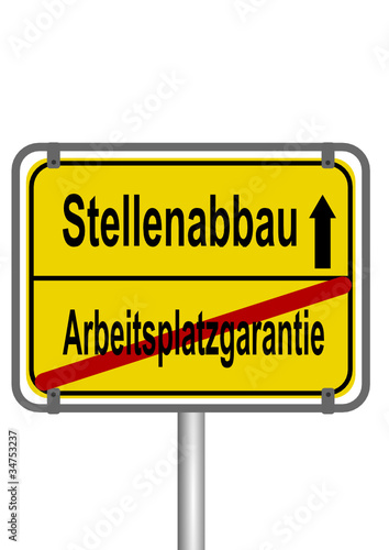 Stellenabbau