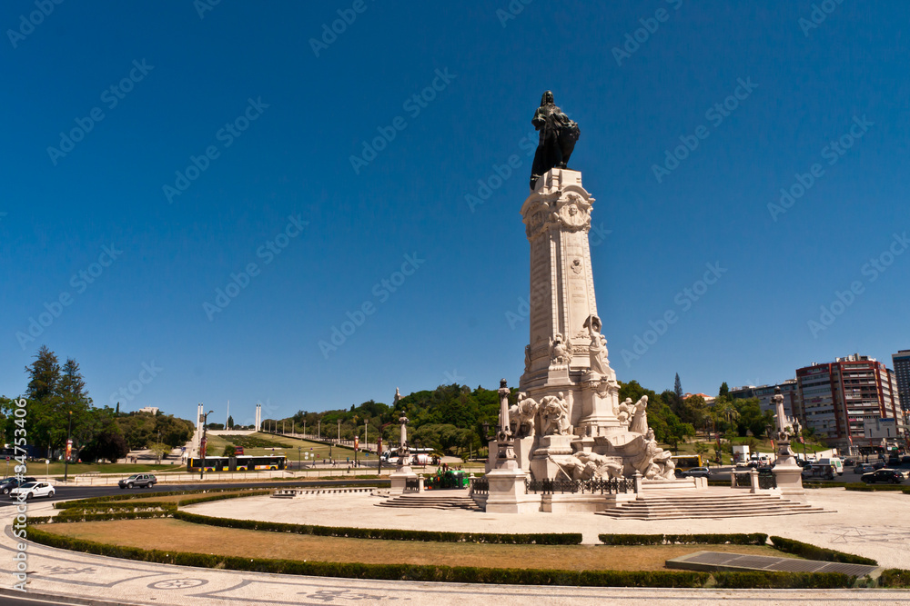 Lisbon Monument in Portugal