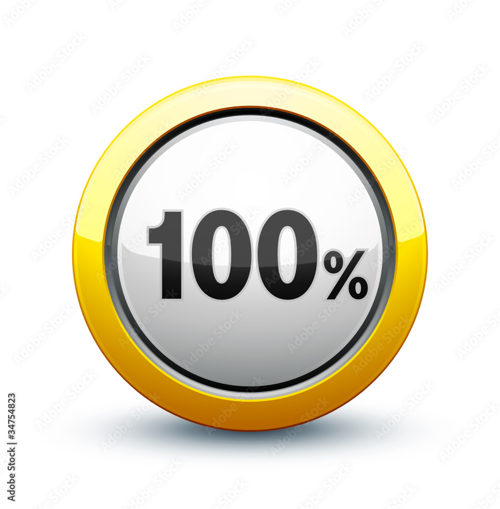 icône 100% icône 100%
