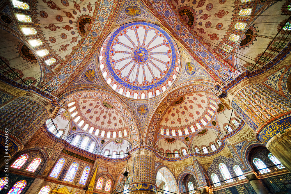 Fototapeta premium Blue Mosque Interior