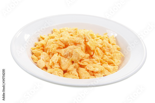 Plate of Scrambled Egg