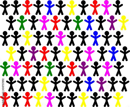 Bunte Figuren