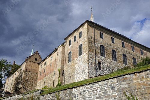 Canvas Print Akershus fortress in Oslo