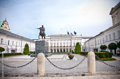 Presidential palace in Warsaw, Poland