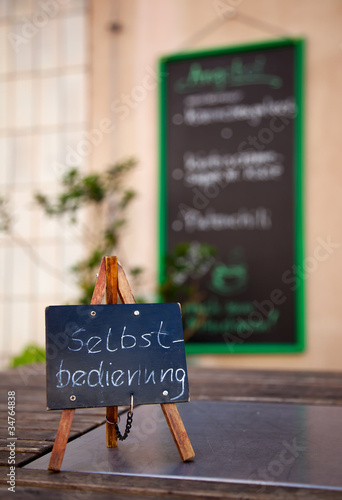 selbstbedienung