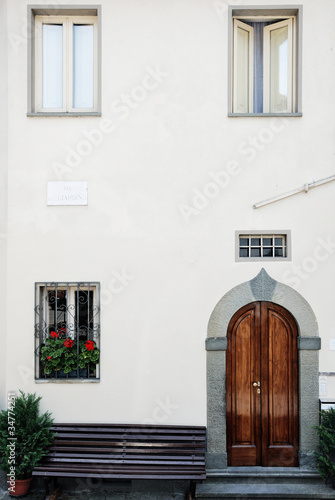 White Tuscan House