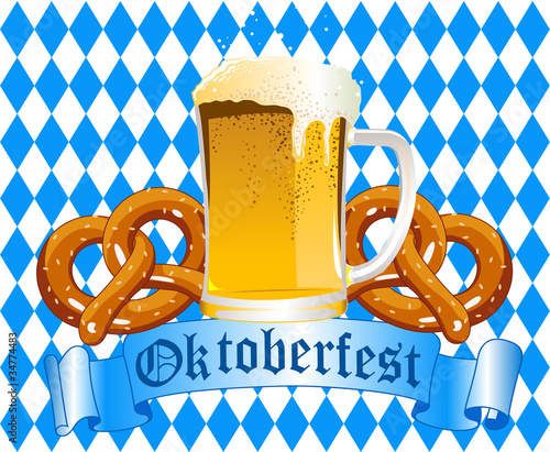 Oktoberfest Celebration Background